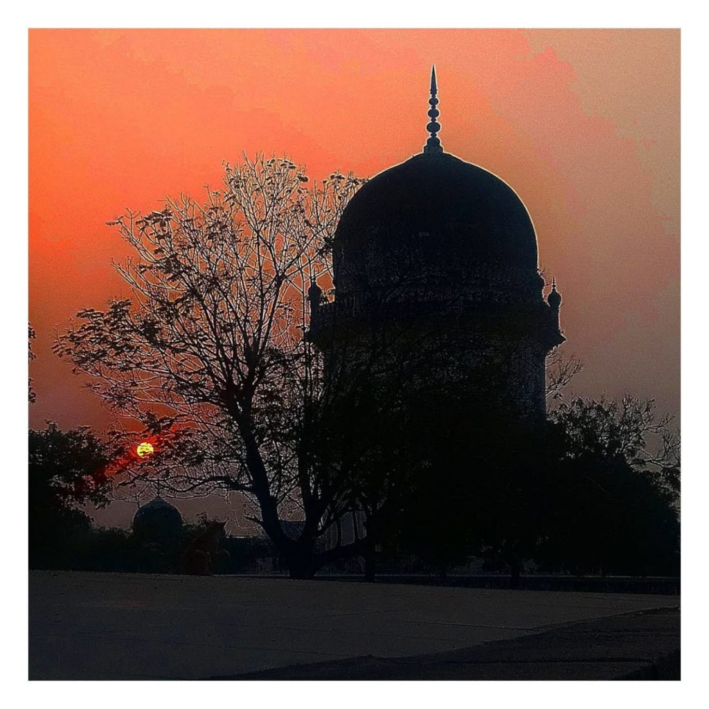 Qutub shahi tomb at Golkond, Hyderabad.